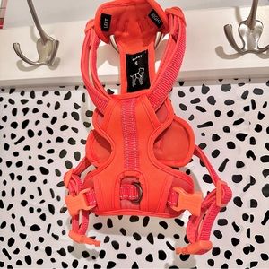 Boots & Barkley Puppy Dog Harness in Bright Orange